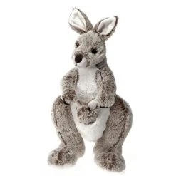Stuffed Kangaroo 14 Inch Plush Australian Animal By Fiesta