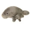 Stuffed Manatee With Baby By Fiesta