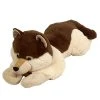 Jumbo Lying Stuffed Red Wolf By Fiesta