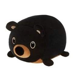 Lil' Huggy Bodhi Black Bear Stuffed Animal By Fiesta