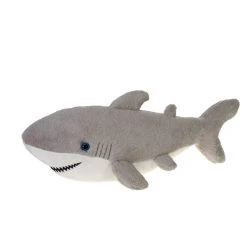 Large Great White Shark Stuffed Animal By Fiesta