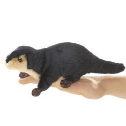River Otter Finger Puppet By Folkmanis Puppets