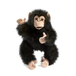 Full Body Baby Chimp Puppet By Folkmanis Puppets