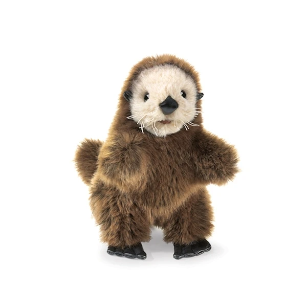 Full Body Baby Sea Otter Puppet By Folkmanis Puppets 1 Full Body Baby Sea Otter Puppet By Folkmanis Puppets