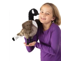 Full Body Canadian Goose Puppet By Folkmanis Puppets -Boutique plush toy store FK 3157 6