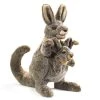 Full Body Kangaroo With Joey Puppet By Folkmanis Puppets