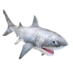 Full Body Great White Shark Puppet By Folkmanis Puppets