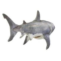 Full Body Great White Shark Puppet By Folkmanis Puppets -Boutique plush toy store FK 3181 4