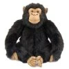 Handcrafted 18 Inch Lifelike Adult Chimpanzee Stuffed Animal By Hansa