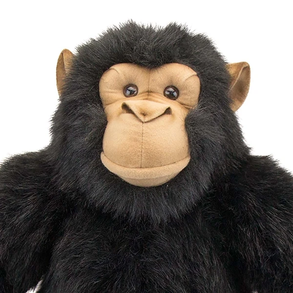 Handcrafted 18 Inch Lifelike Adult Chimpanzee Stuffed Animal By Hansa 2 Handcrafted 18 Inch Lifelike Adult Chimpanzee Stuffed Animal By Hansa - Image 2
