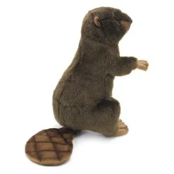 Lifelike Standing Beaver Stuffed Animal By Hansa 5 Lifelike Standing Beaver Stuffed Animal By Hansa -Boutique plush toy store HN 3355 4