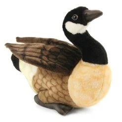 Lifelike Small Canada Goose Stuffed Animal By Hansa
