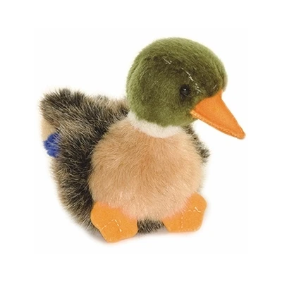 Handcrafted 4 Inch Lifelike Baby Mallard Duck Stuffed Animal By Hansa 2 Handcrafted 4 Inch Lifelike Baby Mallard Duck Stuffed Animal By Hansa - Image 2