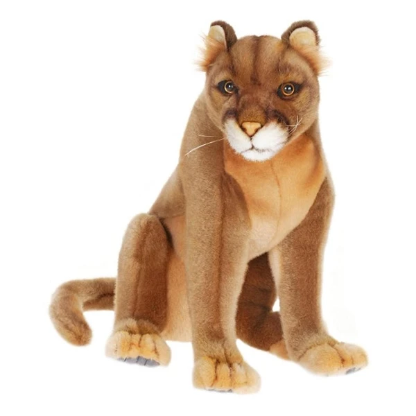 Lifelike Mountain Lion Stuffed Animal By Hansa 1 Lifelike Mountain Lion Stuffed Animal By Hansa