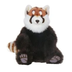 Lifelike Red Panda Stuffed Animal By Hansa