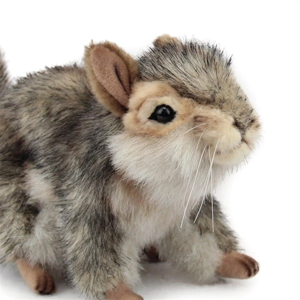 Handcrafted 9 Inch Sitting Lifelike Stuffed Gray Squirrel By Hansa 2 Handcrafted 9 Inch Sitting Lifelike Stuffed Gray Squirrel By Hansa - Image 2