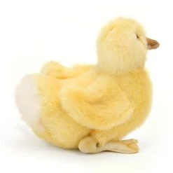Handcrafted 8 Inch Lifelike Stuffed Duckling By Hansa -Boutique plush toy store HN 4857 4