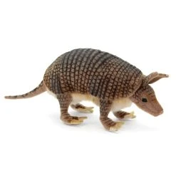 Handcrafted 10 Inch Lifelike Armadillo Stuffed Animal By Hansa