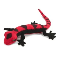 Lifelike Red Salamander Stuffed Animal By Hansa