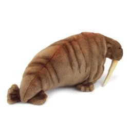 Handcrafted 15 Inch Lifelike Walrus Stuffed Animal By Hansa -Boutique plush toy store HN 5327 4