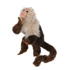 Lifelike Capuchin Monkey Stuffed Animal By Hansa
