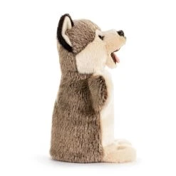 Animalcraft Plush Wolf Hand Puppet By Demdaco -Boutique plush toy store NJ 5004810073 5