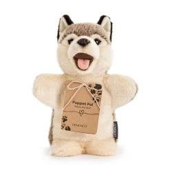 Animalcraft Plush Wolf Hand Puppet By Demdaco -Boutique plush toy store NJ 5004810073 8