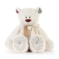 Jumbo LOVED Plush Cream And Red Teddy Bear By Demdaco -Boutique plush toy store NJ 5004830125 7