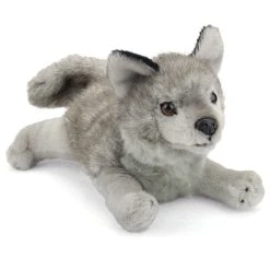 Stuffed Gray Wolf Conservation Critter By Wildlife Artists