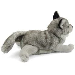 Stuffed Gray Wolf Conservation Critter By Wildlife Artists -Boutique plush toy store WA CCR 1190 4