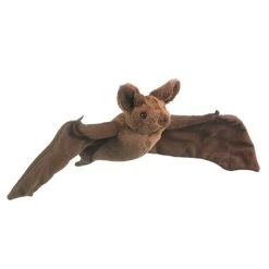 Plush Mexican Free-Tailed Bat Conservation Critter By Wildlife Artists