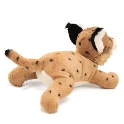 Stuffed Bobcat Cub Conservation Critter By Wildlife Artists -Boutique plush toy store WA CCR 1350 4