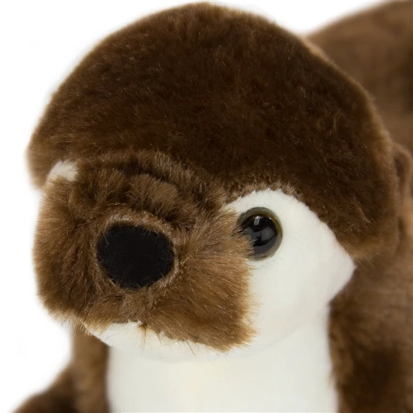 Stuffed River Otter Conservation Critter By Wildlife Artists 2 Stuffed River Otter Conservation Critter By Wildlife Artists - Image 2