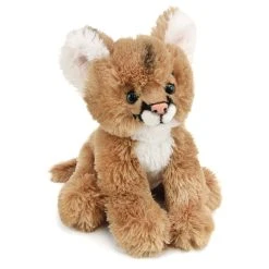 Plush Mountain Lion 10 Inch Conservation Critter By Wildlife Artists