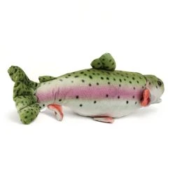 Plush Rainbow Trout 16 Inch Conservation Critter By Wildlife Artists -Boutique plush toy store WA CCR 2680TRB 4