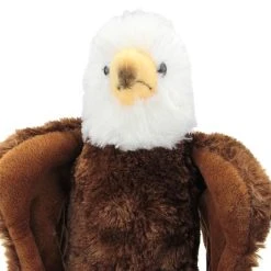 Plush Bald Eagle 12 Inch Conservation Critter By Wildlife Artists -Boutique plush toy store WA CCR 2760EBL 4