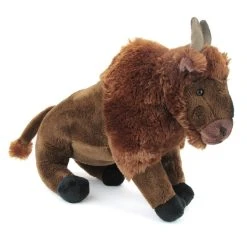 Plush Bison 14 Inch Conservation Critter By Wildlife Artists
