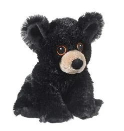 Stuffed Black Bear Eco Pals Plush By Wildlife Artists