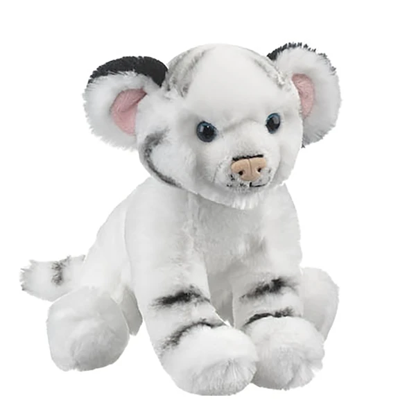 Newborn Stuffed White Tiger Cub By Wildlife Artists 1 Newborn Stuffed White Tiger Cub By Wildlife Artists