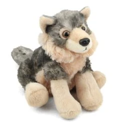 Stuffed Wolf Mini Cuddlekin By Wild Republic