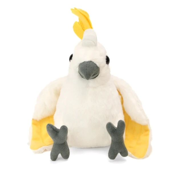 Stuffed Cockatoo Mini Cuddlekin By Wild Republic 2 Stuffed Cockatoo Mini Cuddlekin By Wild Republic - Image 2