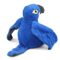 Stuffed Hyacinth Macaw Mini Cuddlekin By Wild Republic -Boutique plush toy store WR 10865 4