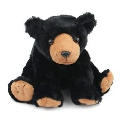 Plush Black Bear 12 Inch Stuffed Bear Cuddlekin By Wild Republic