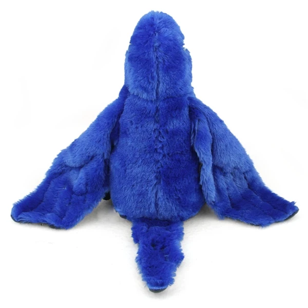 Plush Hyacinth Macaw 12 Inch Stuffed Bird Cuddlekin By Wild Republic 2 Plush Hyacinth Macaw 12 Inch Stuffed Bird Cuddlekin By Wild Republic - Image 2