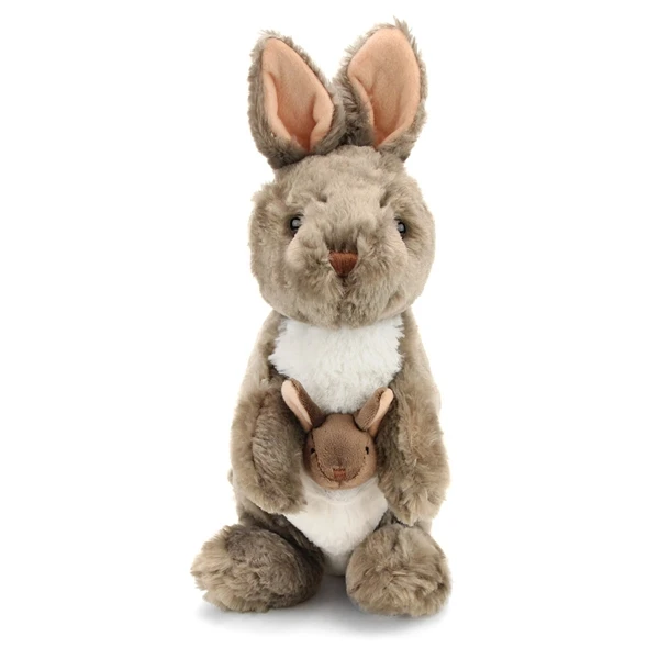 Plush Kangaroo 13 Inch Stuffed Animal Cuddlekin By Wild Republic 2 Plush Kangaroo 13 Inch Stuffed Animal Cuddlekin By Wild Republic - Image 2