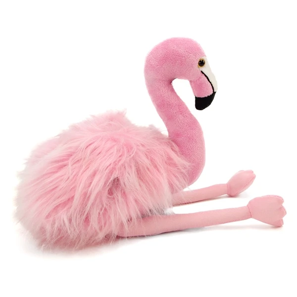 Stuffed Pink Flamingo Mini Cuddlekin By Wild Republic 2 Stuffed Pink Flamingo Mini Cuddlekin By Wild Republic - Image 2