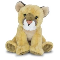 Stuffed Mountain Lion Mini Cuddlekin By Wild Republic