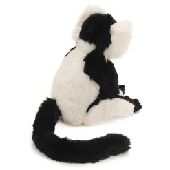 Cuddlekins Black And White Ruffed Lemur Plush Animal By Wild Republic -Boutique plush toy store WR 12230 4