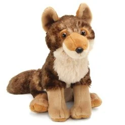 Stuffed Coyote 12 Inch Cuddlekin By Wild Republic