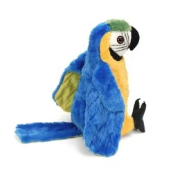 Stuffed Blue And Yellow Macaw 12 Inch Cuddlekin By Wild Republic 5 Stuffed Blue And Yellow Macaw 12 Inch Cuddlekin By Wild Republic -Boutique plush toy store WR 12248 4